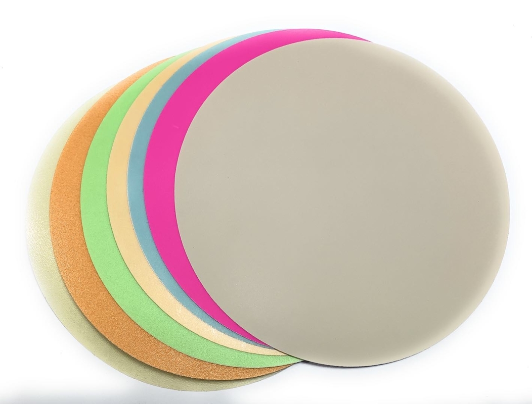 แพ็ควาไรตี้ 7 แผ่น (1,3, 9, 15, 30,45 และ 60 ไมครอน) Lapping Microfinishing Film Diamond (D) 5 Inch (PSA)