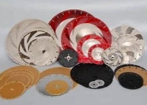 4.5 &quot;Cold Press Sintered Diamond Blade เครื่องตัดหินแกรนิตสำหรับหินอ่อน Quartz